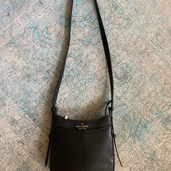 Kate Spade CrossBody Black Leather - Picture 2 of 11